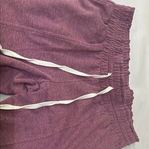 Xhilaration Women's Pajama Pants in Purple with White Drawstring